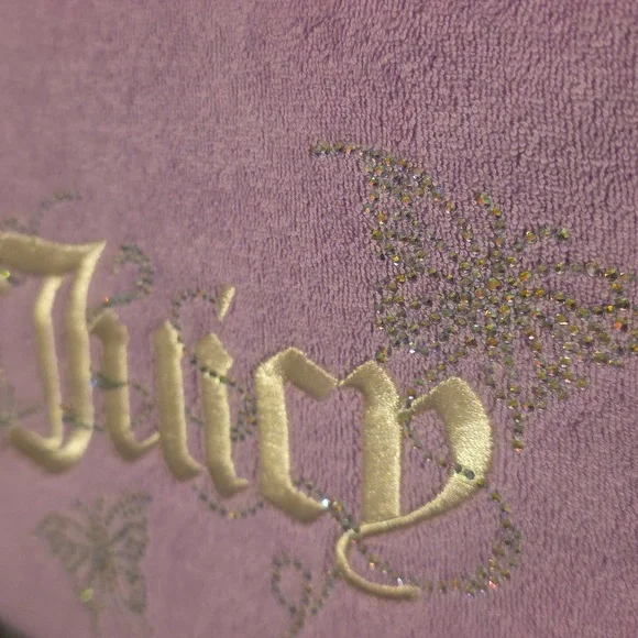 JUICY COUTURE NWT Wingin It Violet Tulle Camera Bag - Picture 5 of 8